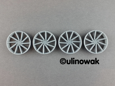 19I #602 K Vossen CVT-Design Resine Felgeneinsatz 19 Zoll klein 1:18